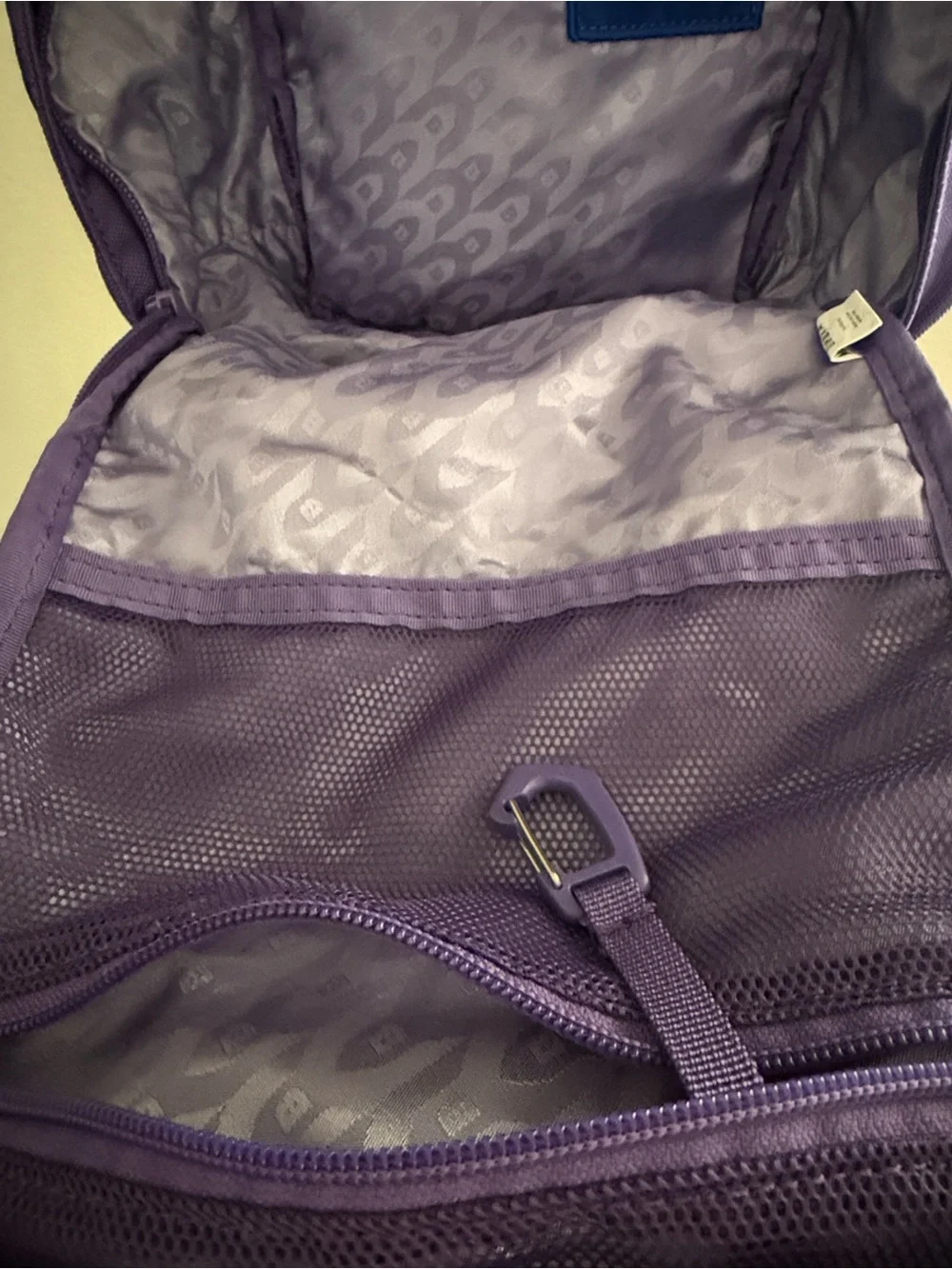 Baboon to the Moon Mini purple backpack